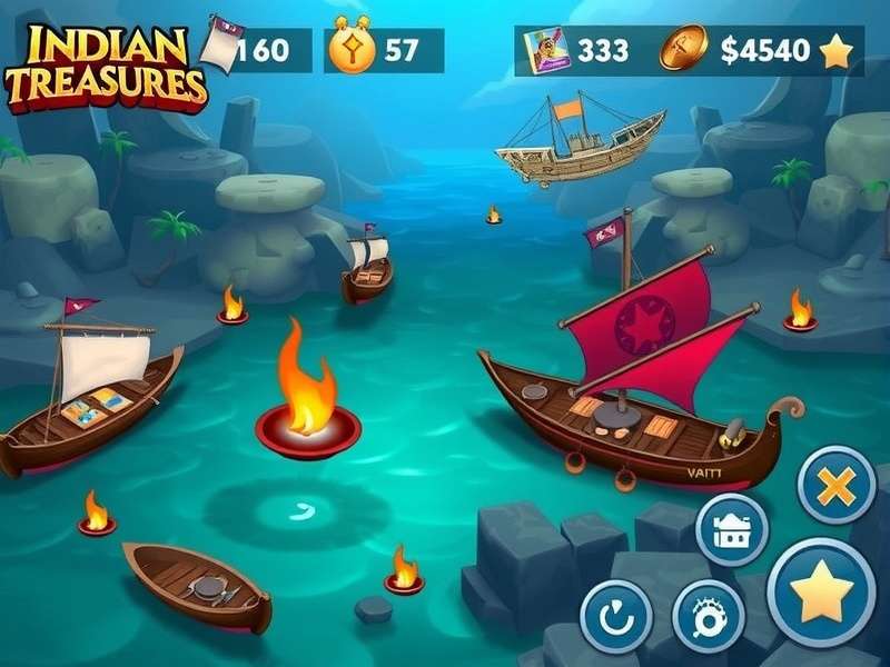 Indian Marine Treasures Gameplay Screenshot
